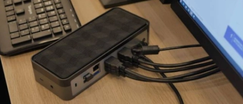 Новая станция TARGUS USB-C поддерживает подключение четырёх мониторов